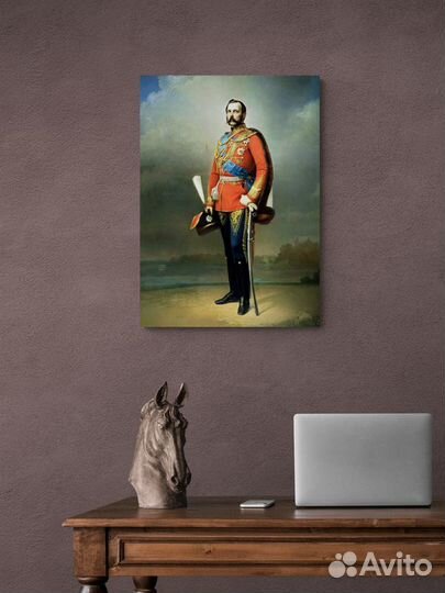 Картина на холсте Александр II император