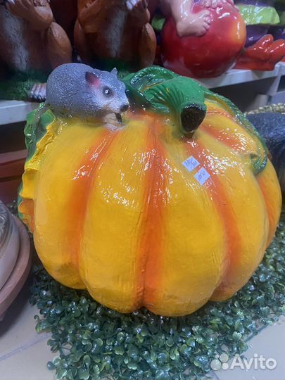 Тыква с мышкой)
