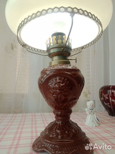 Настольная лампа времен СССР