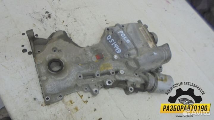 Крышка двигателя передняя VW Polo (Sed RUS) 2011-2