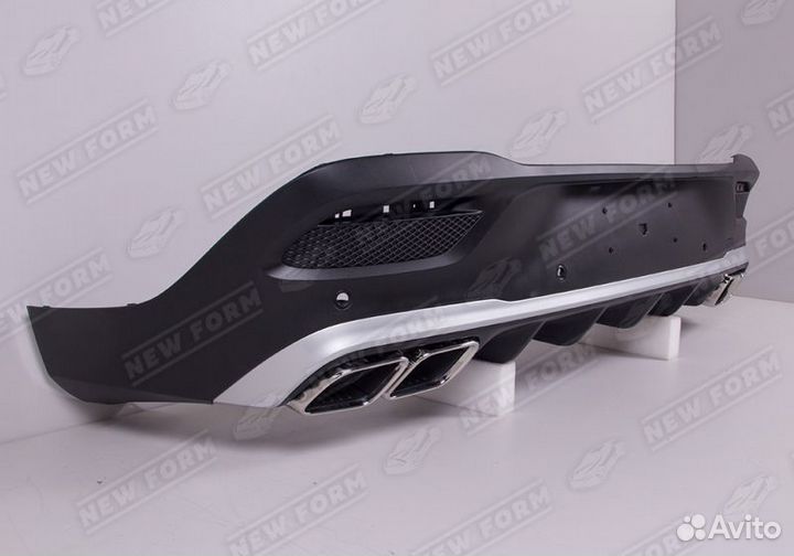 Диффузор хром Mercedes GLE Coupe C167