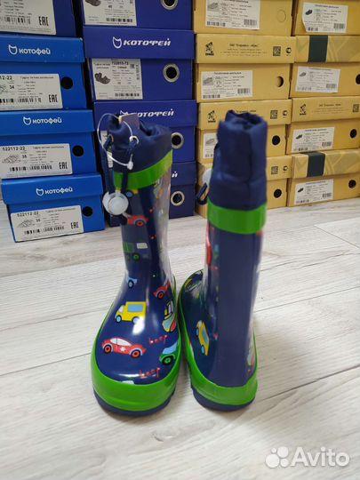 Детская обувь (резиновые сапоги)