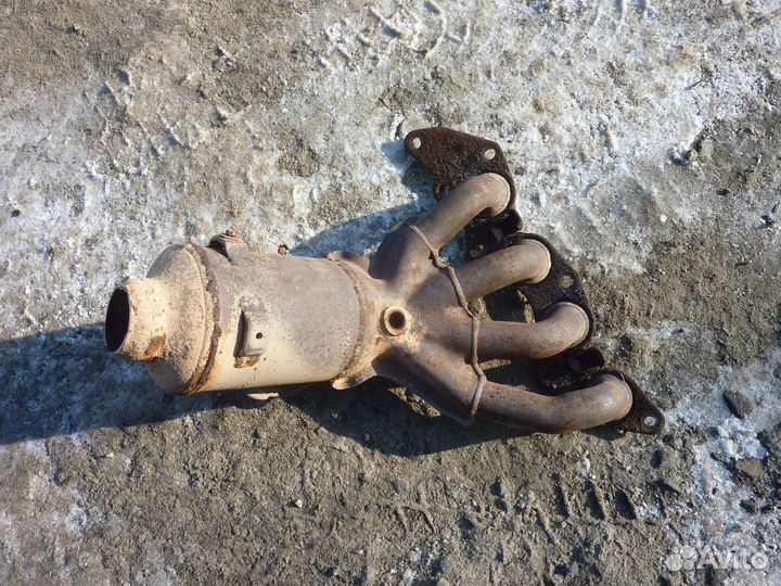 Коллектор выпускной с гасителем Ford focus 2 aoda