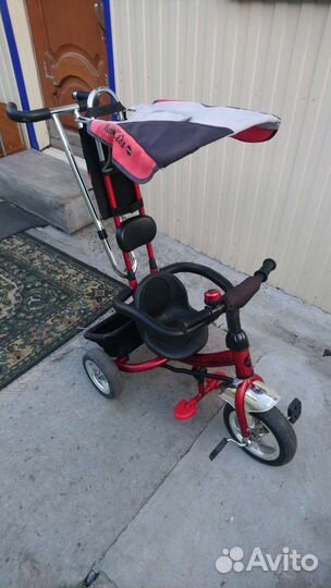Детский трехколесный велосипед бу