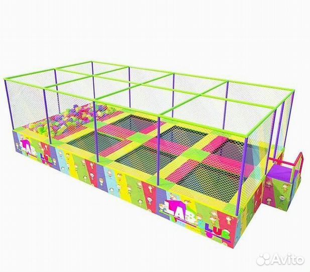 Детская батутная арена