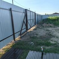 Установка заборов и навесов под ключ, Раменское