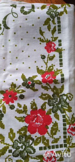 Рушник и скатерть