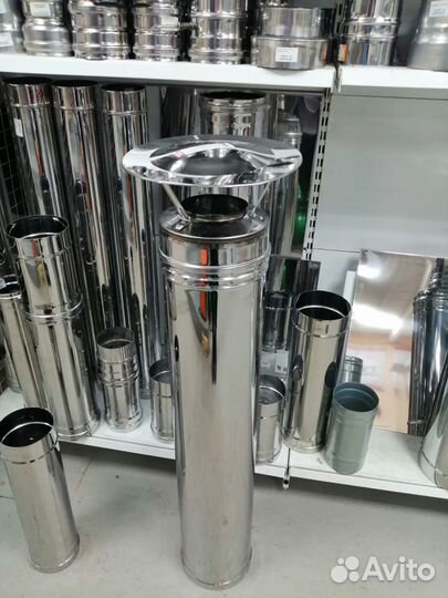 Сэндвич труба для бани / дома