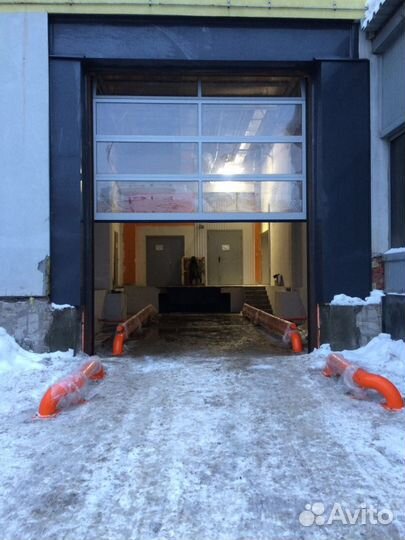 Панорамные секционные ворота