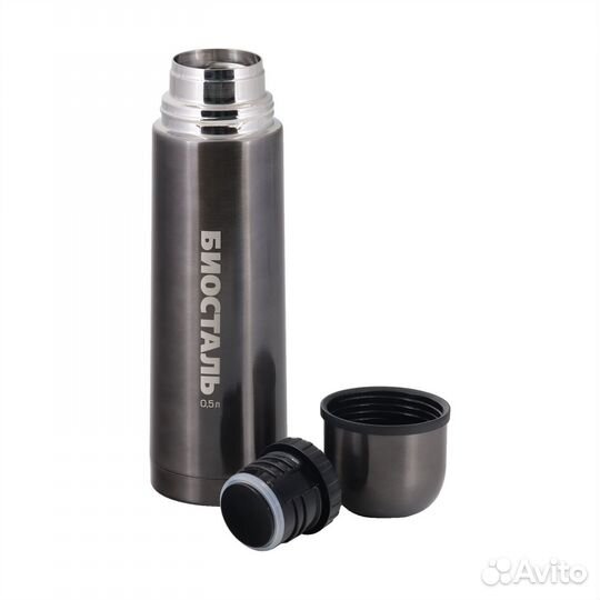 Термос Biostal NB-500V воронёная сталь, 0,5 л