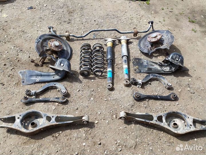 Задняя подвеска skoda superb 2008 г