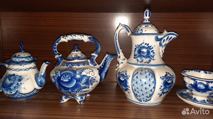 Посуда гжель