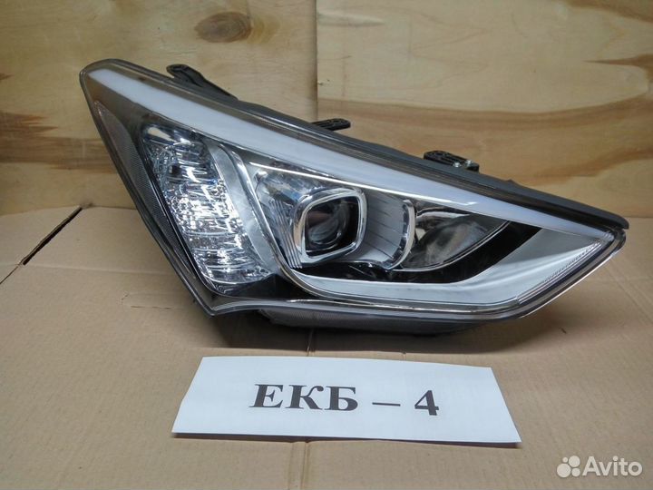 Передняя правая фара Hyundai Santa Fe 3