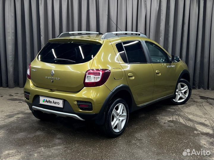 Renault Sandero Stepway 1.6 AT, 2015, 187 467 км