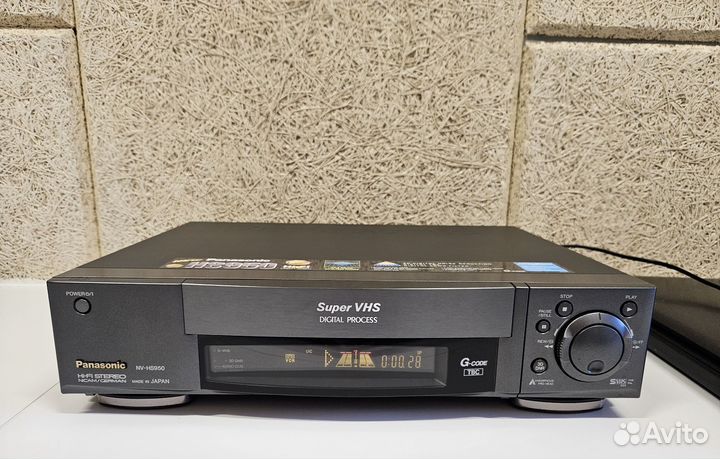 S-VHS HI-FI Stereo Panasonic NV-HS 950