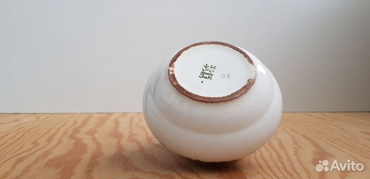 Горшочки соусник фаянс винтаж зик Конаково СССР