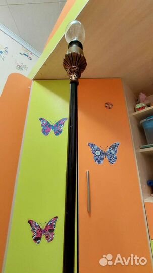 Ретро винтажный торшер