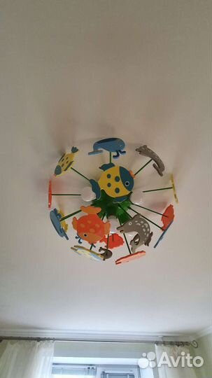 Люстра потолочная бу