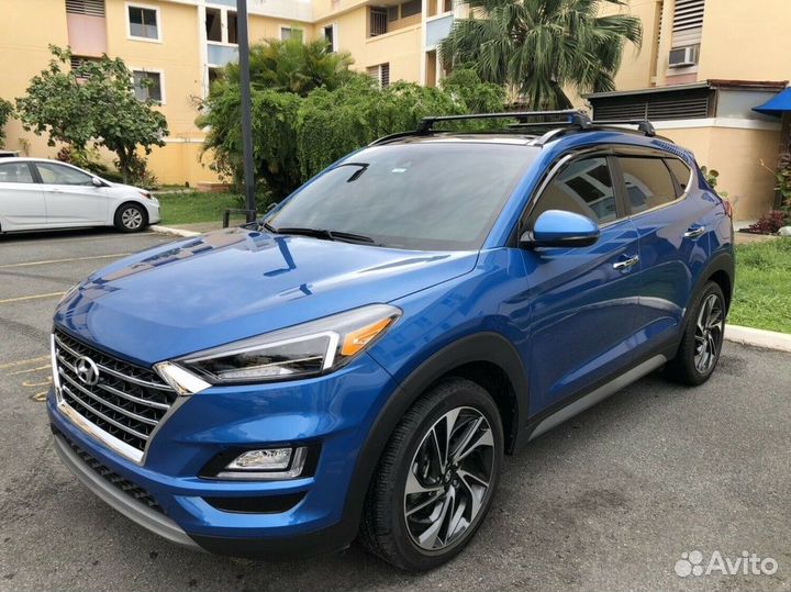 Багажник на рейлинги Turtle AIR 2 Hyundai Tucson