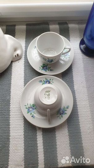 Чашка с блюдцем СССР