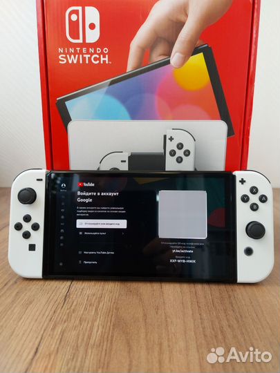 Новый прошитый Nintendo Switch Oled Любые игры