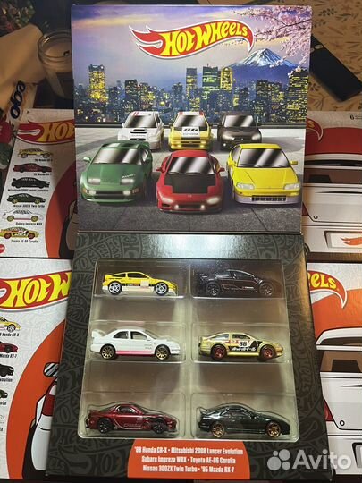 Hot Wheels Japanese Car Culture Themed Multipack