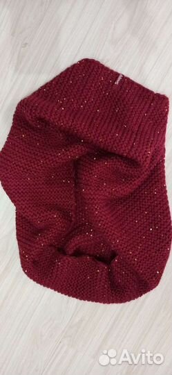 Комплект шапка и снуд