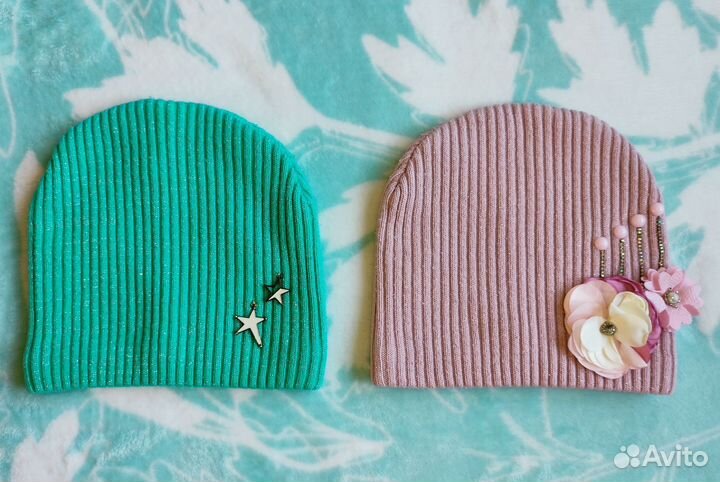 Шапки на осень для девочки 7-9 лет