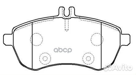 Колодки торм. HP9956 HSB