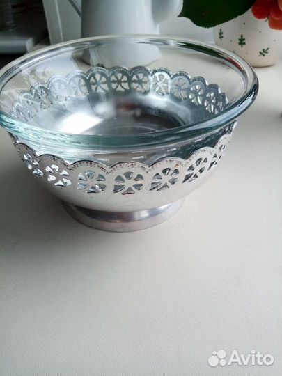 Конфетницы хрустальные