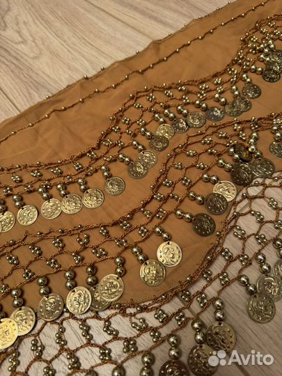 Маниста, пояс для восточных танцев и шапка