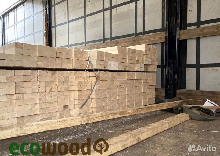 Брусок сухой строганный