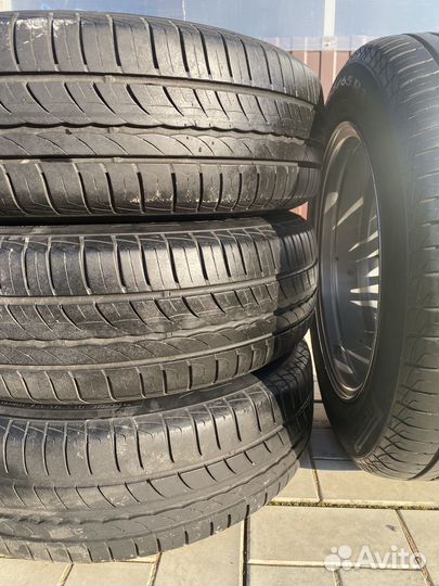 Продаю комплект колёс на литых дисках 4*100