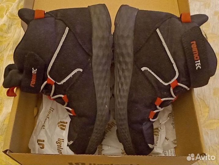 Ботинки Reima Reimatec Vilkas, размер 34, черный