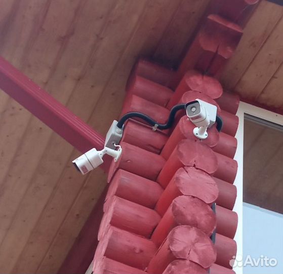 Установка камер видеонаблюдения