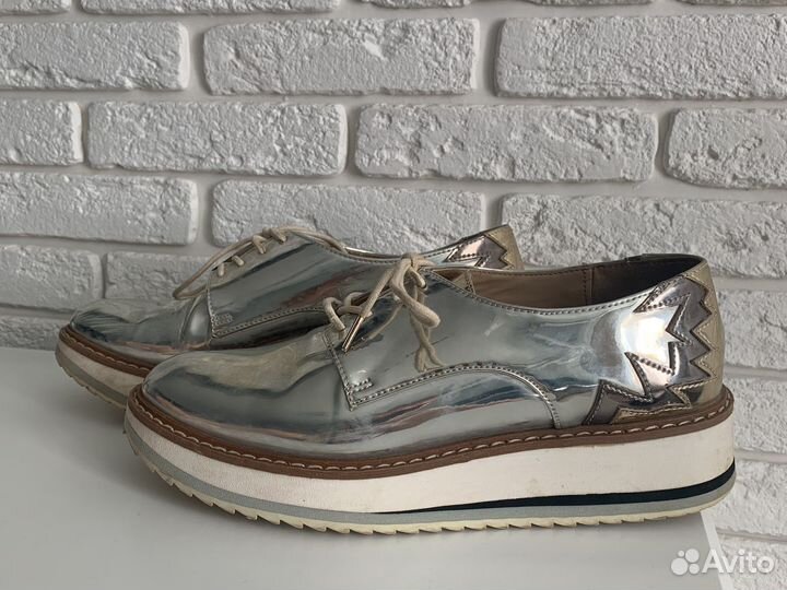 Лоферы zara 36