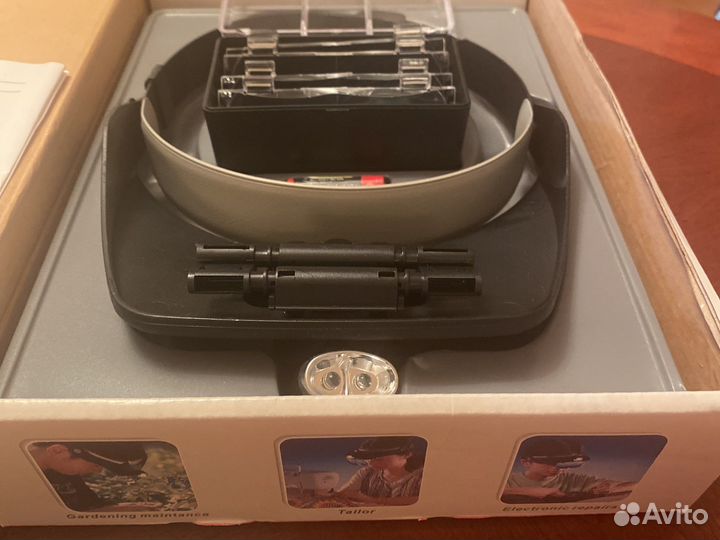 Лупа- козырек с подсветкой