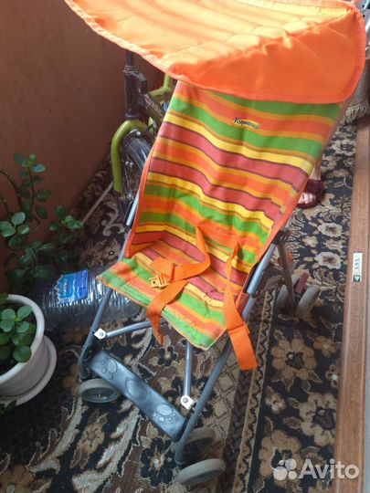 Прогулочная коляска трость, складная, летняя