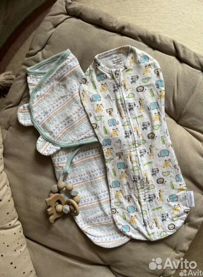 Пеленка- кокон swaddleme 2 шт