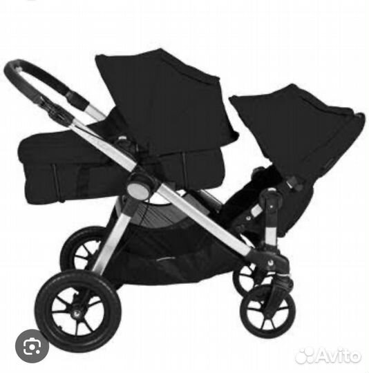 Коляска для двойни 2 в 1 Baby jogger city select