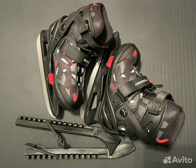 Коньки раздвижные 31 36