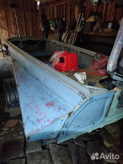 Казанка М с мотором Вихрь 30, быстроходная, лёгкая