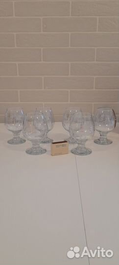 Бокалы стеклянные (новые)