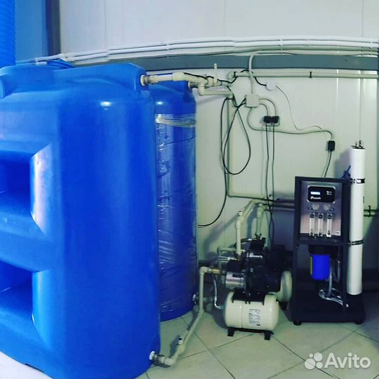 Водоподготовка для мойки самообслуживания 4 поста