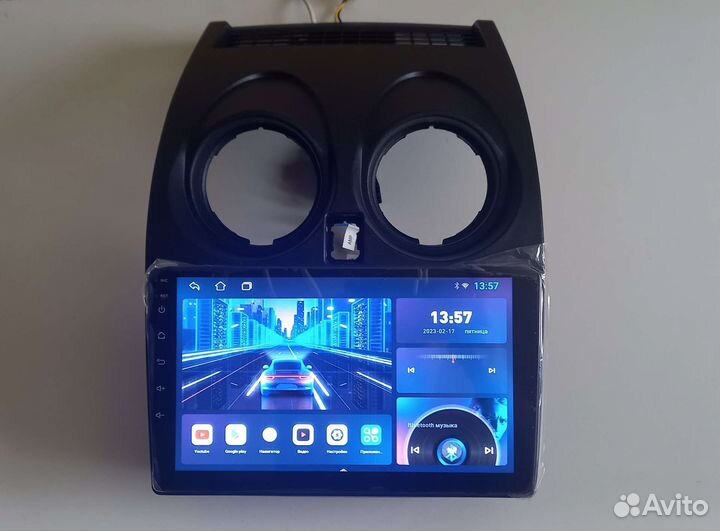 Магнитола Nissan Qashqai 2006-2013 android