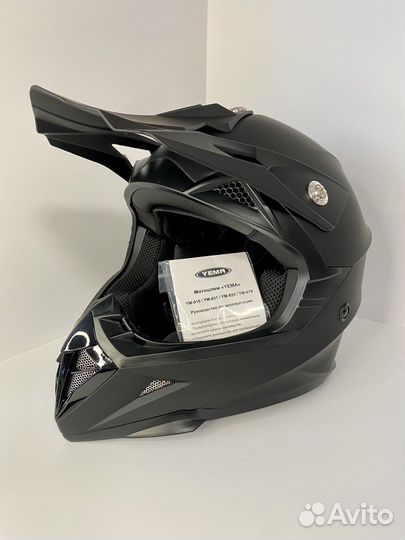 Кроссовый шлем новый