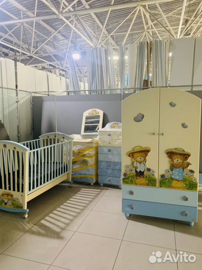 Детская мебель гарнитур Erbesi(Италия)