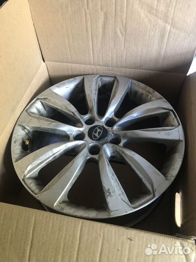 Диски литые ориг. Hyundai, Kia R18, 5*114.3d67.1