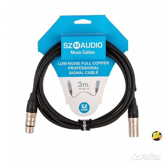 Кабель XLR - XLR балансный для микрофона, караоке