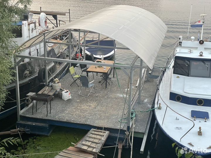 Понтон причал